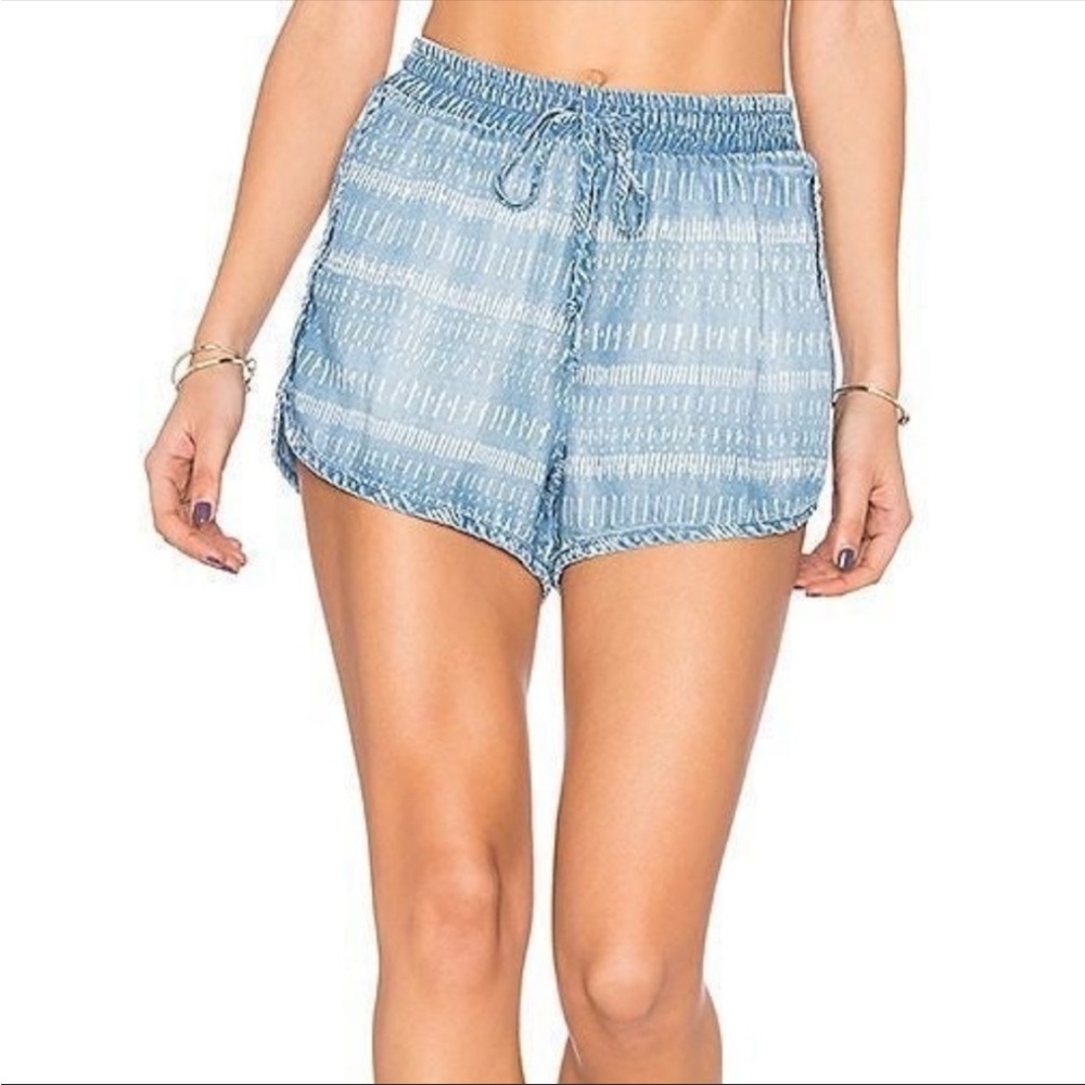 Bella Dahl Printed Sporty Shorts